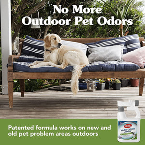 Simple Solution Yard Odour Away Helps Control Pet Odour 945ml