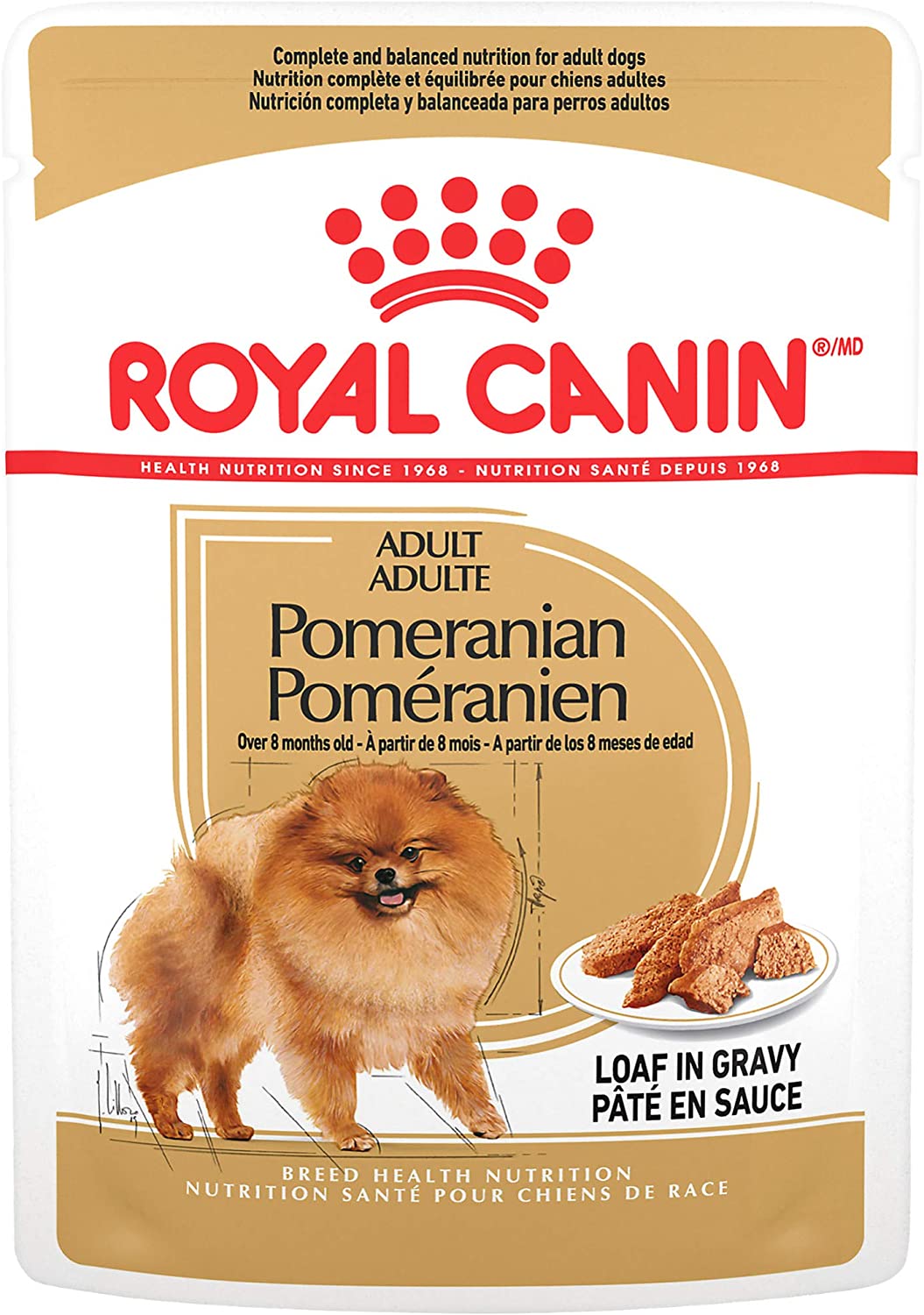 ROYAL CANIN® Pomeranian Adult in loaf Wet Dog Food