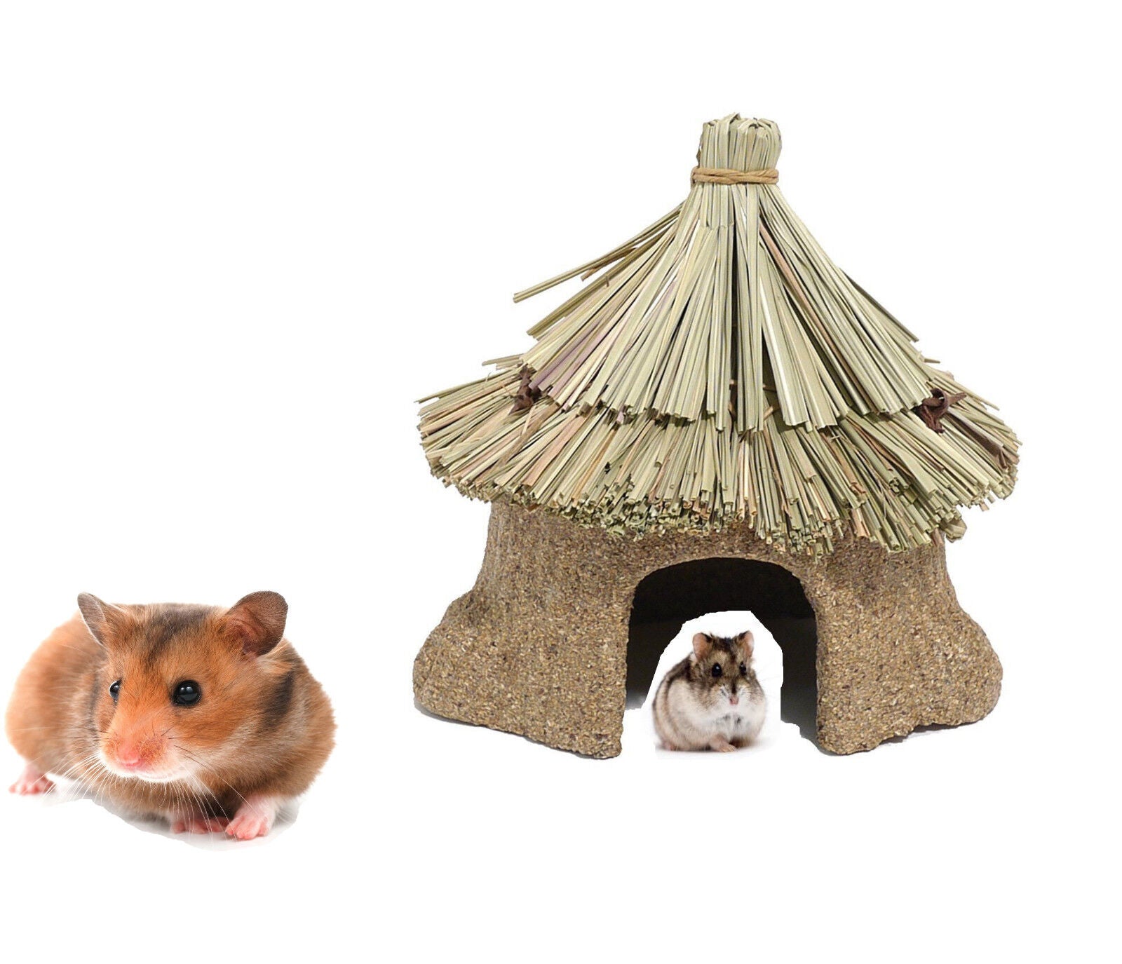 Rosewood Boredom Breaker Edible Play Shack for Hamsters, Gerbils and Mice