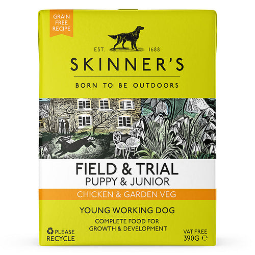 Skinner's Field & Trial Puppy and Junior Wet Food 390g
