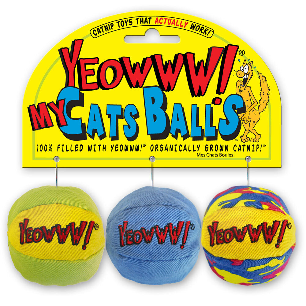 Yeowww My Cats Balls Toy For Cats