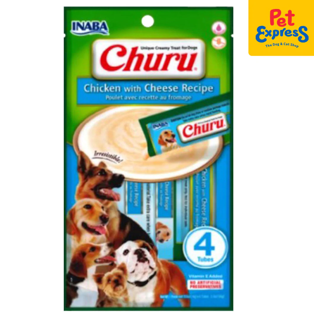 Churu Chicken with Cheese Dog Creamy Treats