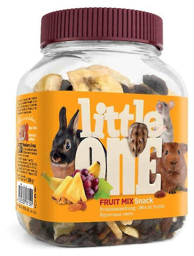 Little One Snack Fruit Mix, Pea Flakes, Vegetables Mix, Insect Mix For Small Pets