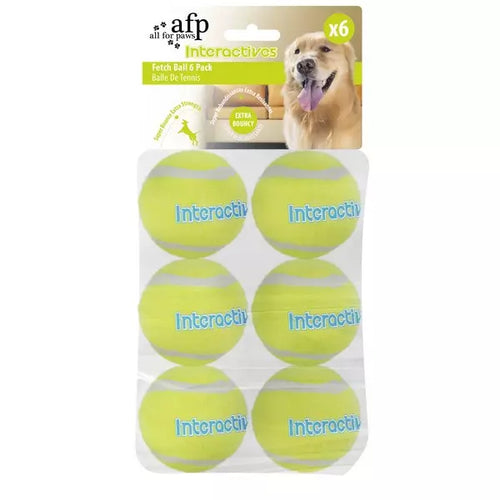 All For Paws Interactives Fetch N Treat Tennis Ball