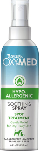 TropiClean Oxy-Med Anti-Itch Soothing Spray For Dogs and Cats
