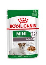 Load image into Gallery viewer, ROYAL CANIN® Mini Ageing 12+ Senior in Gravy Wet Dog Food