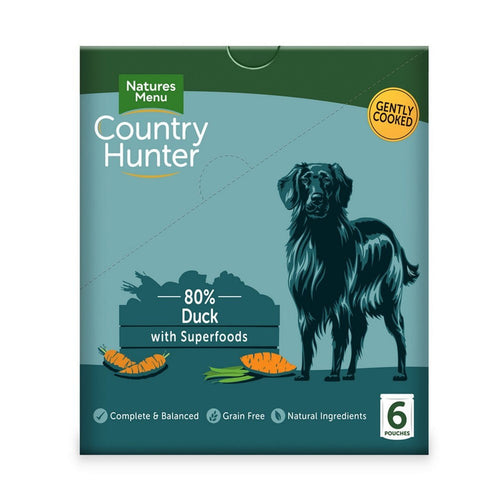 Natures Menu Country Hunter Dog Pouch Duck