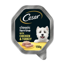 Load image into Gallery viewer, Cesar CIL Alutray Chicken and Turkey  Dog Wet Food 150g