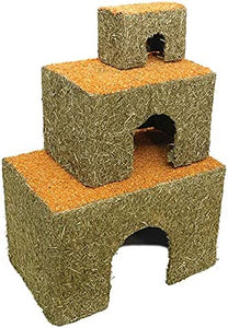 Rosewood Naturals Carrot Cottage Rabbit House, Large