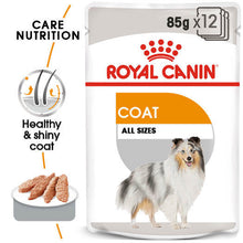 Load image into Gallery viewer, ROYAL CANIN® Coat Care Wet Pouches Adult Dog Food