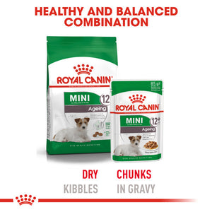 ROYAL CANIN® Mini Ageing 12+ Senior in Gravy Wet Dog Food