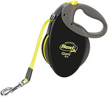 Load image into Gallery viewer, Flexi Retractable Giant Neon Dog Lead 8M, L Size Dog Leash, For A Dog Up To 50Kg