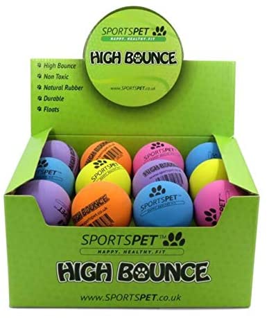 Sportspet High Bounce Balls For Dogs