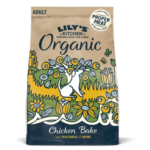 Lily's Kitchen Organic Chicken Bake Dry Dog Food