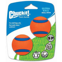 Load image into Gallery viewer, Chuckit Ultra Dog Ball Toy 2 Pcs Size S