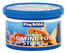 Load image into Gallery viewer, King British Goldfish Floating Food Pellets Complete For Cold Water Fish 35G