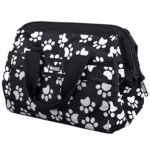 Wahl Paw Print Pet Dog Cat Grooming Bag To Store All Your Grooming Tools In One Place