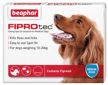 Load image into Gallery viewer, Beaphar Fiprotec Spot On Solution For Medium Dogs 6 Treatments