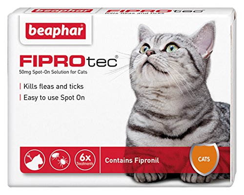 Beaphar Fiprotec Spot On Solution For Cats (6 Treatments)