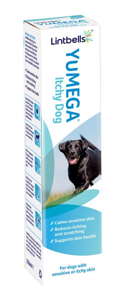 Lintbells Yumega Itchy Dog Supplement For Dogs With Itchy Or Sensitive Skin (250Ml)