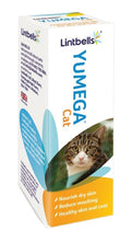Load image into Gallery viewer, Lintbells Yumega Cat  Supplement - Reduces Moulting And Furballs  50Ml