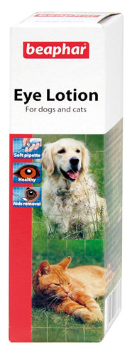 Beaphar Dog Cat Eye Lotion Sterile Saline 50Ml  