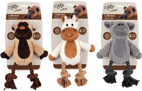 All For Paws Lambswool Cuddle Knotted Rope