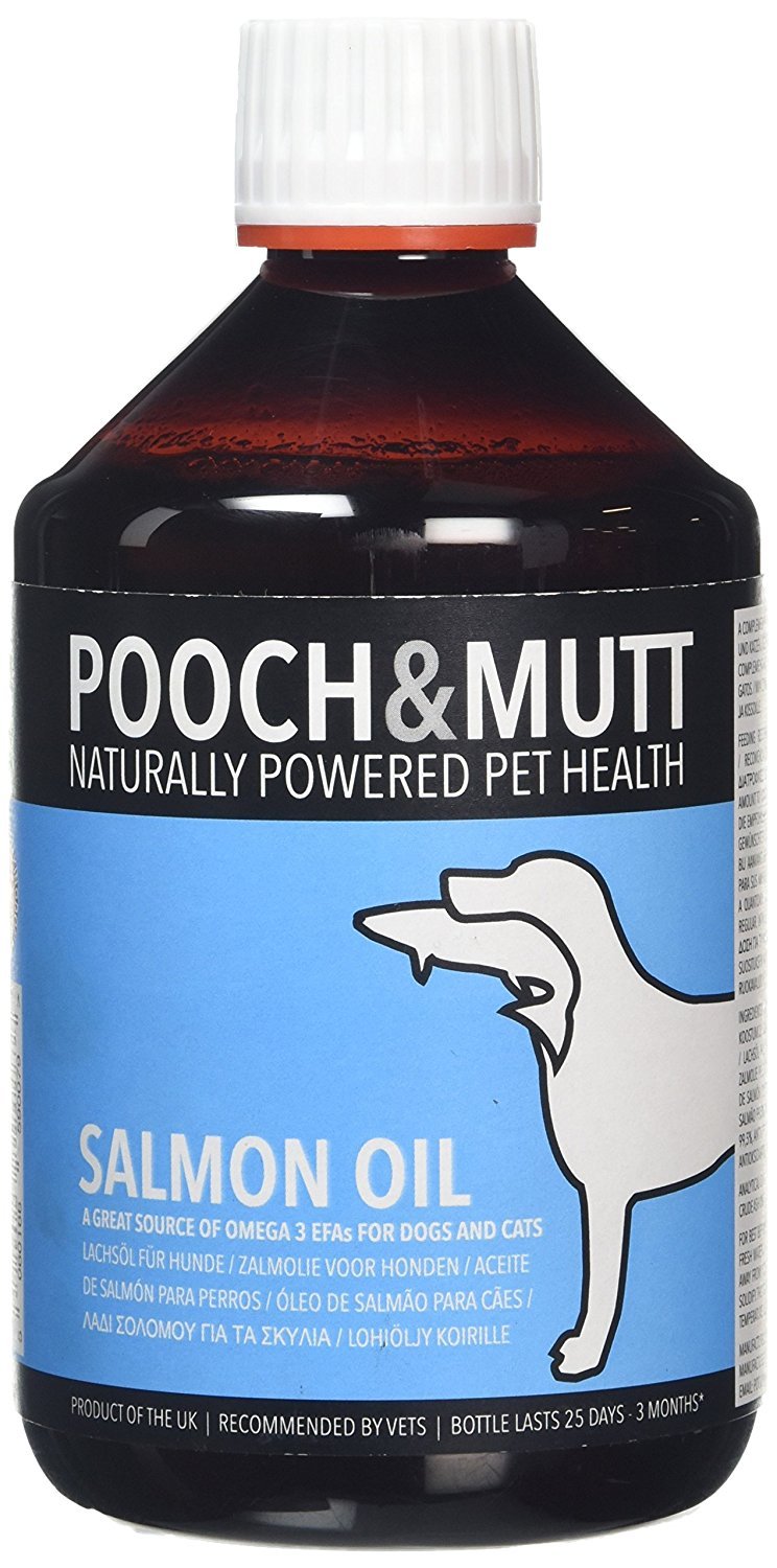 Pooch & Mutt Salmon Oil For Dogs And Cats 500Ml