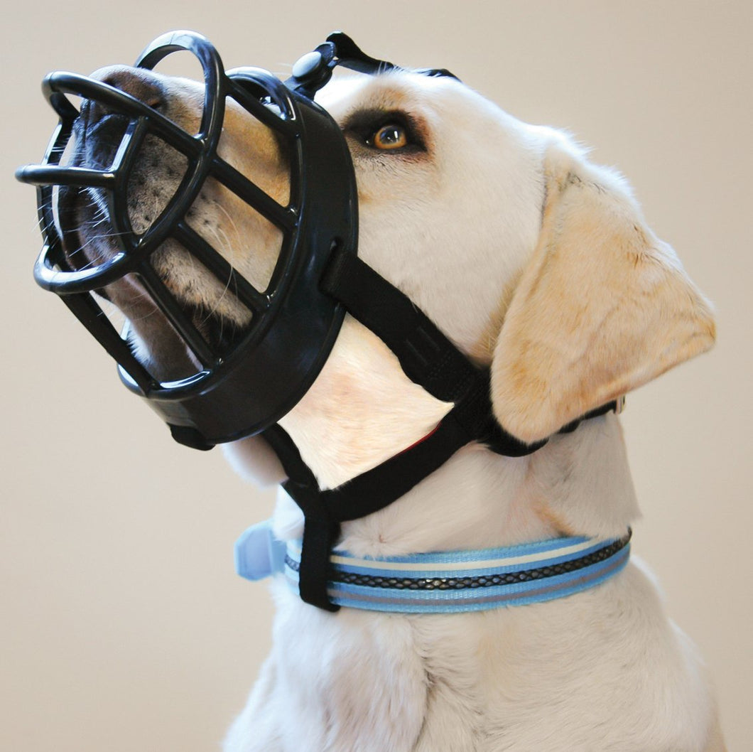 Baskerville Ultra Dog Muzzle Size 3, Black, Muzzle For Beagle, Bearded Collie.....