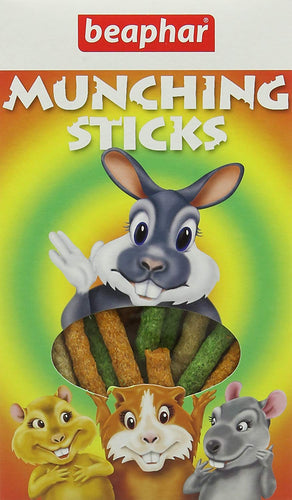 Beaphar Munching Sticks For Small Animals Rabbit 150 G (Pack Of 12)
