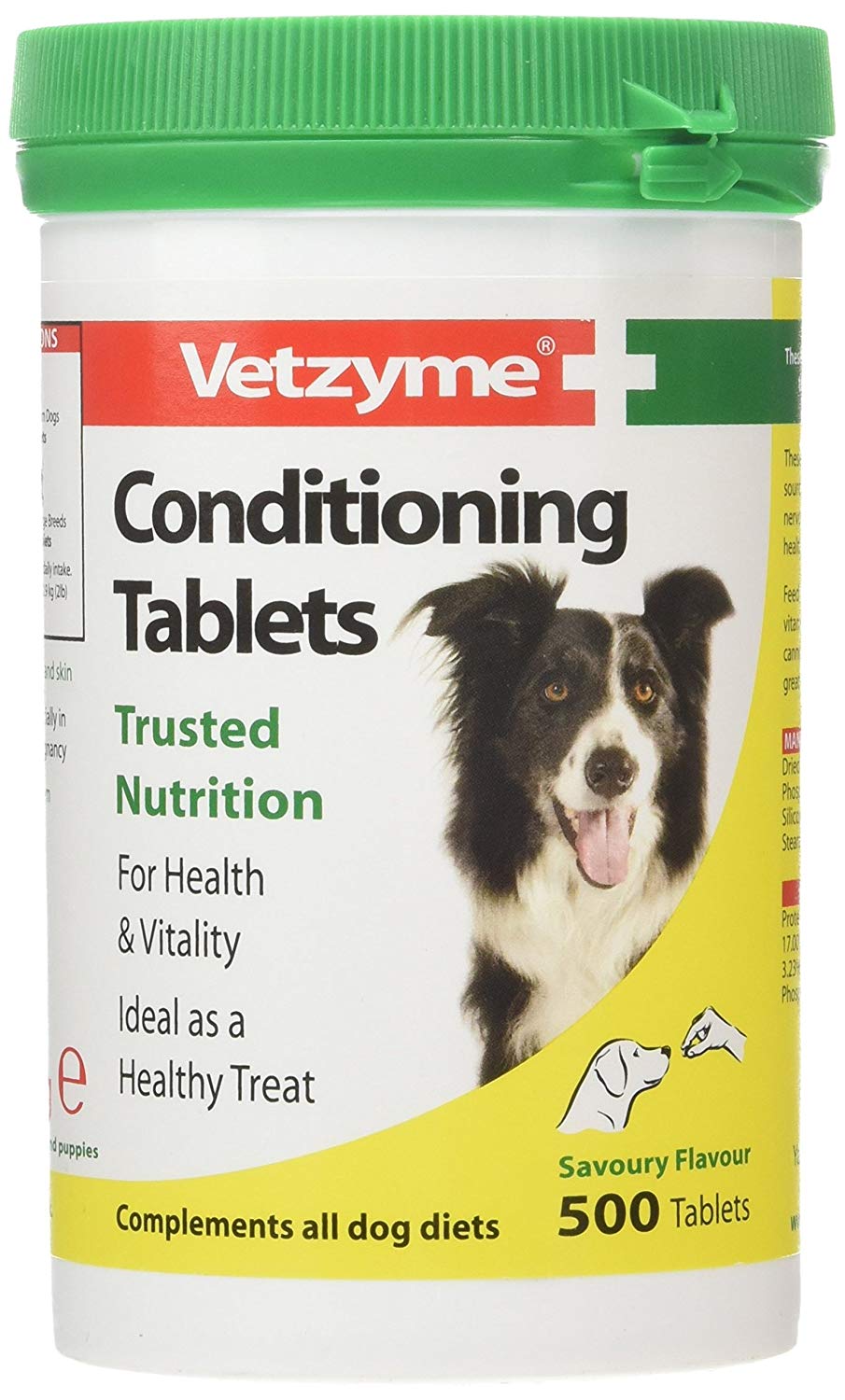 Vetzyme Conditioning Tablets For Your Pets, 500 Tablets