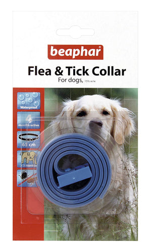 Beaphar Collar For Dogs, Plastic Reflective Collar