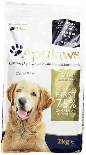 Applaws Natural Complete  Dry Dog Food Adult Chicken Light, 2Kg