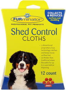 Furminator Shed Control Cloths