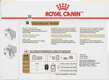 Load image into Gallery viewer, ROYAL CANIN Dachshund Adult Wet Dog Food