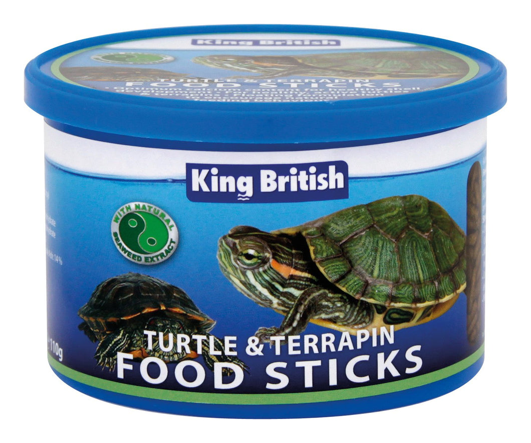 King British Turtle & Terrapin Food Sticks 110G