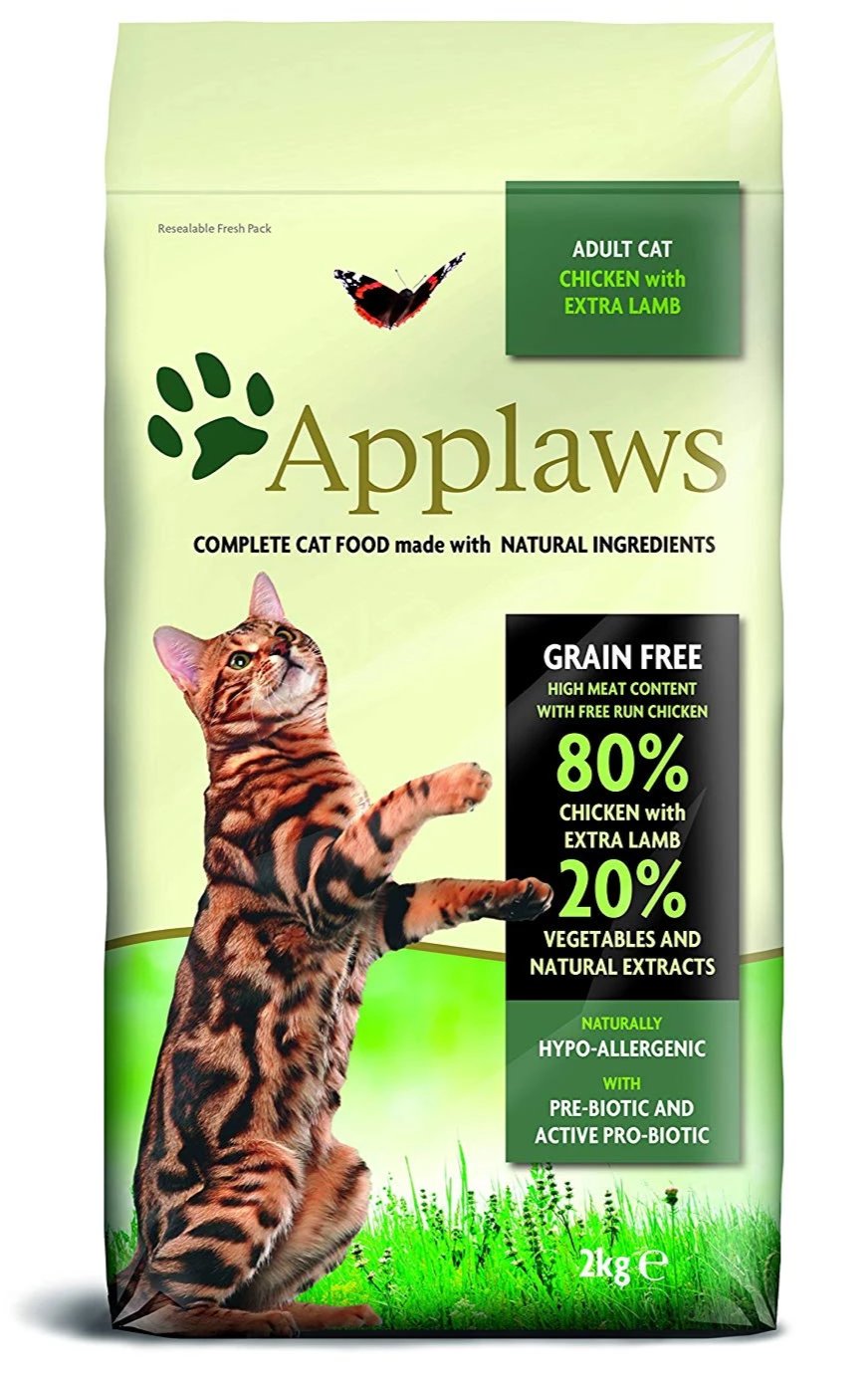 Applaws Natural Complete  Dry Cat Food Adult Chicken With Lamb, 2Kg