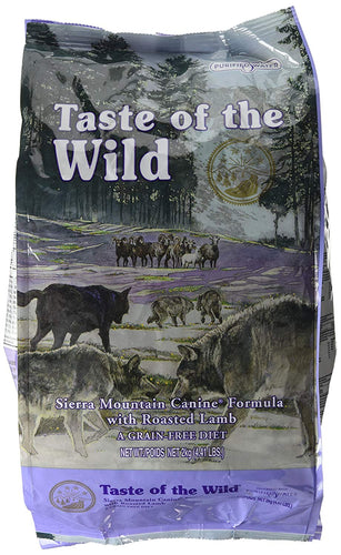 Taste Of The Wild Dog Food Sierra Mountain With Roasted Lamb 2Kg