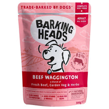 Load image into Gallery viewer, Barking Heads Beef Waggington Dog Wet Food