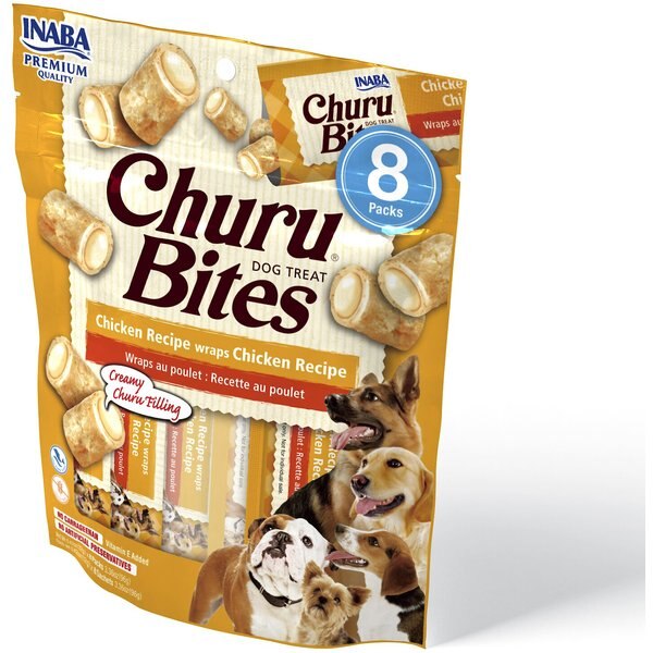 Churu Bites for Dogs Chicken Recipe wraps