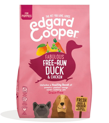 Edgard Cooper Dog Puppy Dry Food Duck and Chicken 700g
