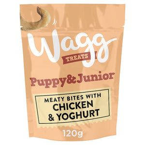 Wagg Puppy and Junior Dog Treats 7x120g
