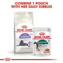Load image into Gallery viewer, ROYAL CANIN Instinctive Adult 7+ In Gravy Wet Cat Food