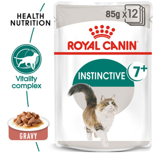 ROYAL CANIN Instinctive Adult 7+ In Gravy Wet Cat Food