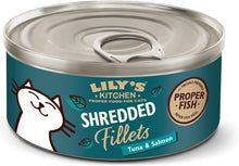 Load image into Gallery viewer, Lily&#39;s Kitchen Fillets Tuna and Salmon in Broth for Cats