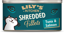 Load image into Gallery viewer, Lily&#39;s Kitchen Fillets Tuna and Salmon in Broth for Cats
