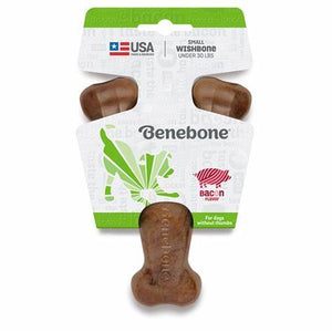 Benebone Wishbone Bacon Dog Chew