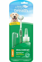 Load image into Gallery viewer, TropiClean Oral Care Kit Puppies and Dogs