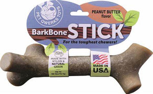 Pet Qwerks Peanut Butter Stick BarkBone Nylon Dog Chew