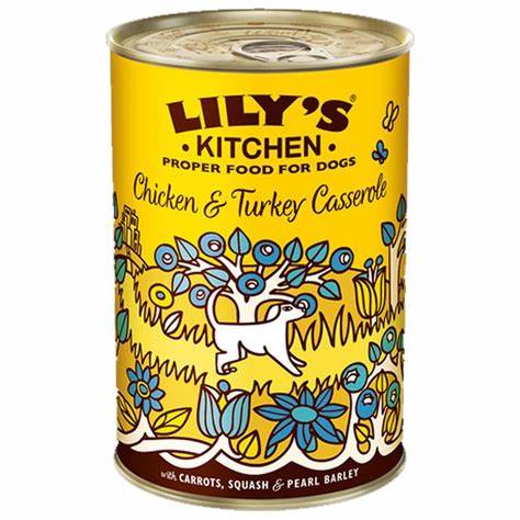 Lily's Kitchen Chicken and Turkey Casserole for Dogs